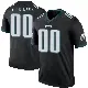 ＃00 Youth Custom Black Legend Philadelphia Eagles Color Rush Jersey