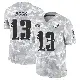 ＃13 Men's Ian Book Arctic Camo Limited Philadelphia Eagles 2024 Salute to Service Jersey