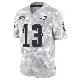 ＃13 Men's Ian Book Arctic Camo Limited Philadelphia Eagles 2024 Salute to Service Jersey