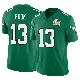 ＃13 Men's Ian Book Green Limited Philadelphia Eagles Kelly Alternate Vapor F.U.S.E. Super Bowl LIX Jersey