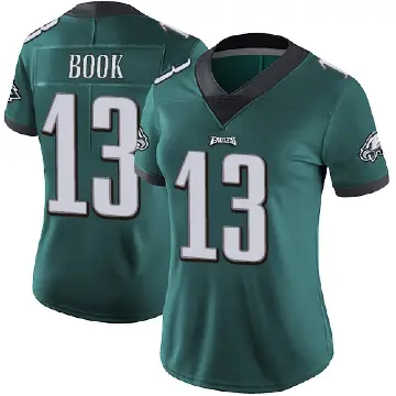 ＃13 Women's Ian Book Green Limited Philadelphia Eagles Midnight Team Color Vapor Untouchable Jersey