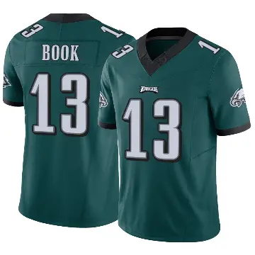＃13 Youth Ian Book Green Limited Philadelphia Eagles Vapor F.U.S.E. Jersey