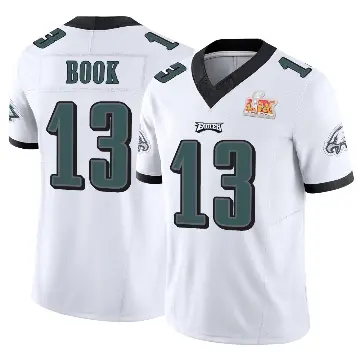＃13 Youth Ian Book White Limited Philadelphia Eagles Vapor F.U.S.E. Super Bowl LIX Jersey