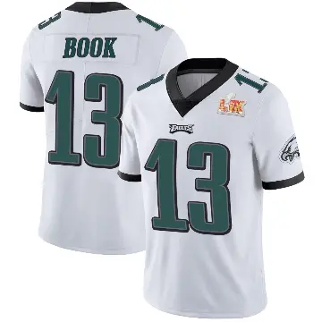＃13 Youth Ian Book White Limited Philadelphia Eagles Vapor Untouchable Super Bowl LIX Jersey