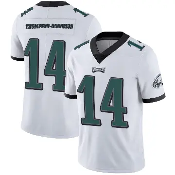 ＃14 Youth Dorian Thompson-Robinson White Limited Philadelphia Eagles Vapor Untouchable Jersey