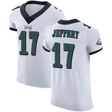 ＃17 Men's Alshon Jeffery White Elite Philadelphia Eagles Vapor Untouchable Jersey