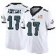 ＃17 Youth Alshon Jeffery White Limited Philadelphia Eagles Vapor F.U.S.E. Super Bowl LIX Jersey