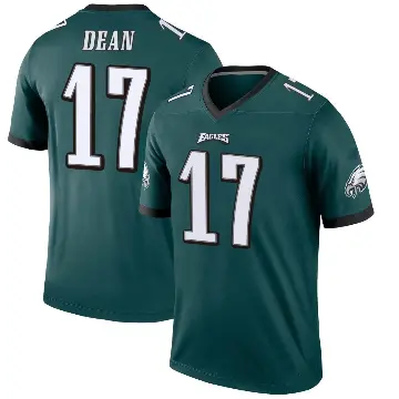 ＃17 Youth Nakobe Dean Green Legend Philadelphia Eagles Jersey