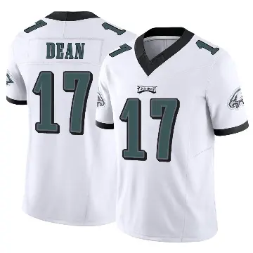 ＃17 Youth Nakobe Dean White Limited Philadelphia Eagles Vapor F.U.S.E. Jersey