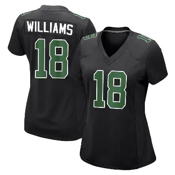 ＃18 Women's Avery Williams Black/Kelly Game Philadelphia Eagles Carbon Green Fashion Jersey