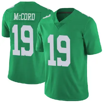 ＃19 Youth Kyle McCord Green Limited Philadelphia Eagles Vapor Untouchable Jersey