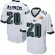 ＃20 Youth Brian Dawkins White Game Philadelphia Eagles Super Bowl LIX Jersey
