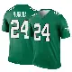 ＃24 Youth Andrew Mukuba Green Legend Philadelphia Eagles Kelly Alternate Jersey