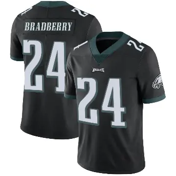＃24 Youth James Bradberry IV Black Limited Philadelphia Eagles Alternate Vapor Untouchable Jersey
