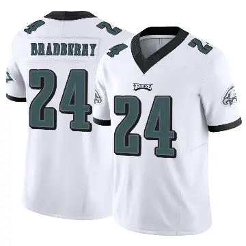 ＃24 Youth James Bradberry IV White Limited Philadelphia Eagles Vapor F.U.S.E. Jersey
