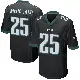 ＃25 Men's Tommy McDonald Black Game Philadelphia Eagles Alternate Jersey