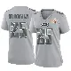 ＃25 Women's Tommy McDonald Gray Game Philadelphia Eagles Atmosphere Fashion Super Bowl LIX Jersey