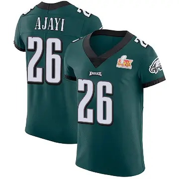 ＃26 Men's Jay Ajayi Green Elite Philadelphia Eagles Midnight Team Color Vapor Untouchable Super Bowl LIX Jersey
