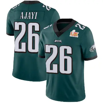 ＃26 Men's Jay Ajayi Green Limited Philadelphia Eagles Midnight Team Color Vapor Untouchable Super Bowl LIX Jersey