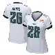 ＃26 Women's Jay Ajayi White Game Philadelphia Eagles Super Bowl LIX Jersey