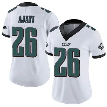 ＃26 Women's Jay Ajayi White Limited Philadelphia Eagles Vapor Untouchable Jersey