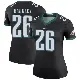 ＃26 Women's Saquon Barkley Black Legend Philadelphia Eagles Color Rush Jersey