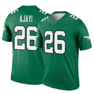 ＃26 Youth Jay Ajayi Green Legend Philadelphia Eagles Kelly Alternate Jersey