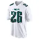 ＃26 Youth Saquon Barkley White Game Philadelphia Eagles Tundra Fashion Jersey