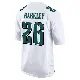 ＃26 Youth Saquon Barkley White Game Philadelphia Eagles Tundra Fashion Jersey