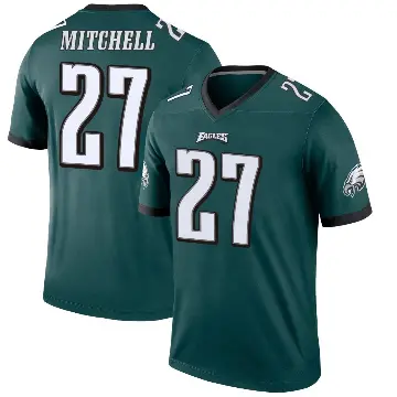 ＃27 Men's Quinyon Mitchell Green Legend Philadelphia Eagles Jersey