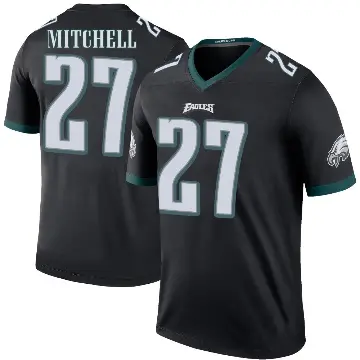 ＃27 Youth Quinyon Mitchell Black Legend Philadelphia Eagles Color Rush Jersey