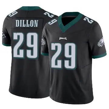 ＃29 Men's AJ Dillon Black Limited Philadelphia Eagles Vapor F.U.S.E. Jersey