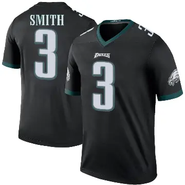 ＃3 Men's Nolan Smith Jr. Black Legend Philadelphia Eagles Color Rush Jersey