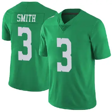 ＃3 Men's Nolan Smith Jr. Green Limited Philadelphia Eagles Vapor Untouchable Jersey