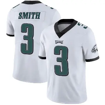 ＃3 Youth Nolan Smith Jr. White Limited Philadelphia Eagles Vapor Untouchable Jersey