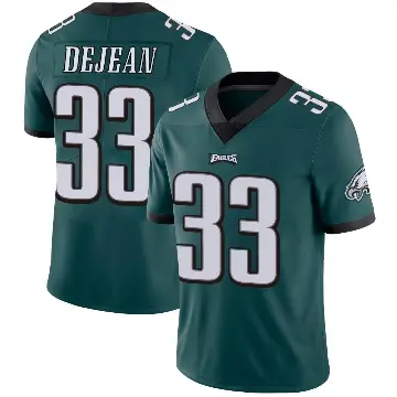 ＃33 Men's Cooper DeJean Green Limited Philadelphia Eagles Midnight Team Color Vapor Untouchable Jersey