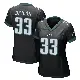 ＃33 Women's Cooper DeJean Black Game Philadelphia Eagles Alternate Jersey