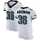 ＃36 Men's Brian Westbrook White Elite Philadelphia Eagles Vapor Untouchable Super Bowl LIX Jersey