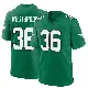 ＃36 Youth Brian Westbrook Green Game Philadelphia Eagles Kelly Alternate Jersey