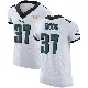 ＃37 Men's Maxen Hook White Elite Philadelphia Eagles Vapor Untouchable Super Bowl LIX Jersey
