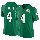 ＃4 Men's Jake Elliott Green Limited Philadelphia Eagles Kelly Alternate Vapor F.U.S.E. Super Bowl LIX Jersey