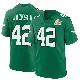 ＃42 Youth Giles Jackson Green Game Philadelphia Eagles Kelly Alternate Super Bowl LIX Jersey
