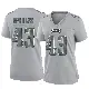 ＃43 Women's Darren Sproles Gray Game Philadelphia Eagles Atmosphere Fashion Jersey