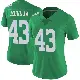 ＃43 Women's Nicholas Morrow Green Limited Philadelphia Eagles Vapor Untouchable Jersey