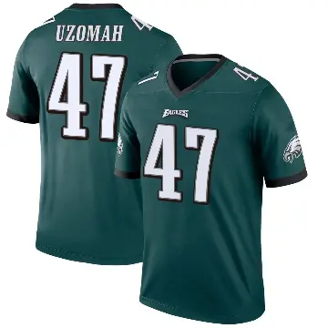 ＃47 Youth C.J. Uzomah Green Legend Philadelphia Eagles Jersey