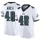 ＃48 Men's Ife Adeyi White Limited Philadelphia Eagles Vapor F.U.S.E. Jersey