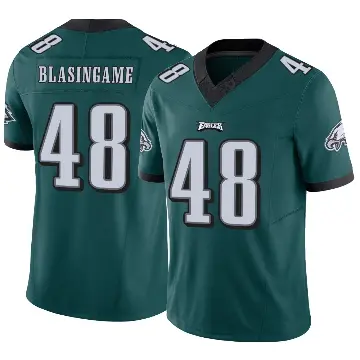 ＃48 Men's Khari Blasingame Green Limited Philadelphia Eagles Vapor F.U.S.E. Jersey