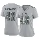 ＃48 Women's Khari Blasingame Gray Game Philadelphia Eagles Atmosphere Fashion Jersey