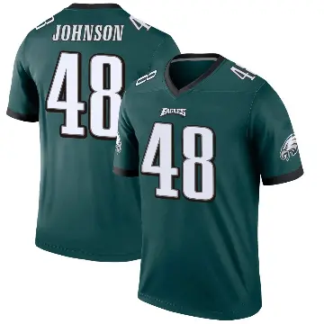 ＃48 Youth Patrick Johnson Green Legend Philadelphia Eagles Jersey
