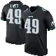 ＃49 Youth Cameron Latu Black Legend Philadelphia Eagles Color Rush Jersey
